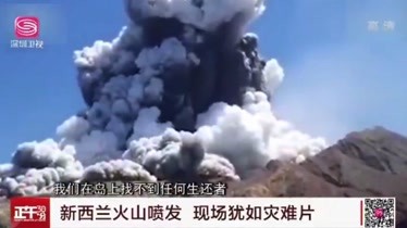 新西兰火山喷发致6人死亡8人失联，2名中国公民受伤！