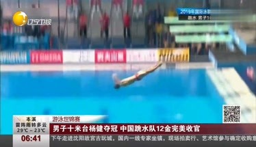 13个项目12金 中国跳水队再揽金银牌收官
