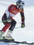 全国冬运会高山滑雪回转项目结束 张洋铭夺得男子冠军