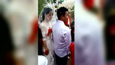 婚礼都结束了，却出乎意料出现了这个的场景，新娘要逃婚！