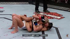 UFC女子格斗 辛西娅vs阿曼达 别小瞧妹子裸绞的力量