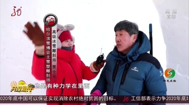 哈尔滨雪博会：探寻百米巨型雪塑