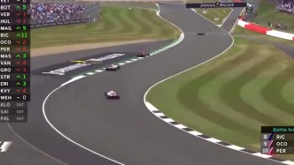 F1精彩缠斗：连续超车，有时候真不是车手车技不行，就是车慢
