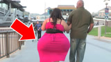 美女拥有世界上最大臀部，臀围2.5米让人嘲笑！丈夫却十分宠爱她
