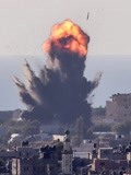 以色列军队摧毁哈马斯银行大楼，空袭和炮击已致巴方126人死亡