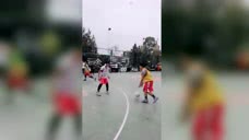 篮球：西郊公园3v3联赛
