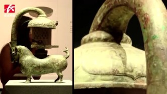 探访湘博“中华文明物语”展：鲵鱼纹彩陶瓶带你穿越回新石器时代
