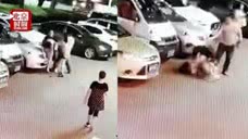 湖南“警察打人”事件最新监控曝光 当事人称被打男子曾亲吻女童