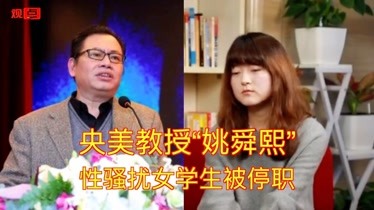 央美教授“姚舜熙”涉嫌猥亵女学生被停职：校方曾向家长施压！