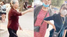 90岁老翁出轨60岁老妇被“抓现行” 80多岁奶奶率闺蜜团当街痛骂