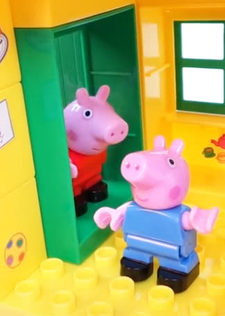 粉红猪玩具日常