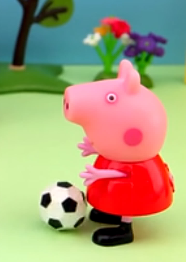 粉红猪玩具故事